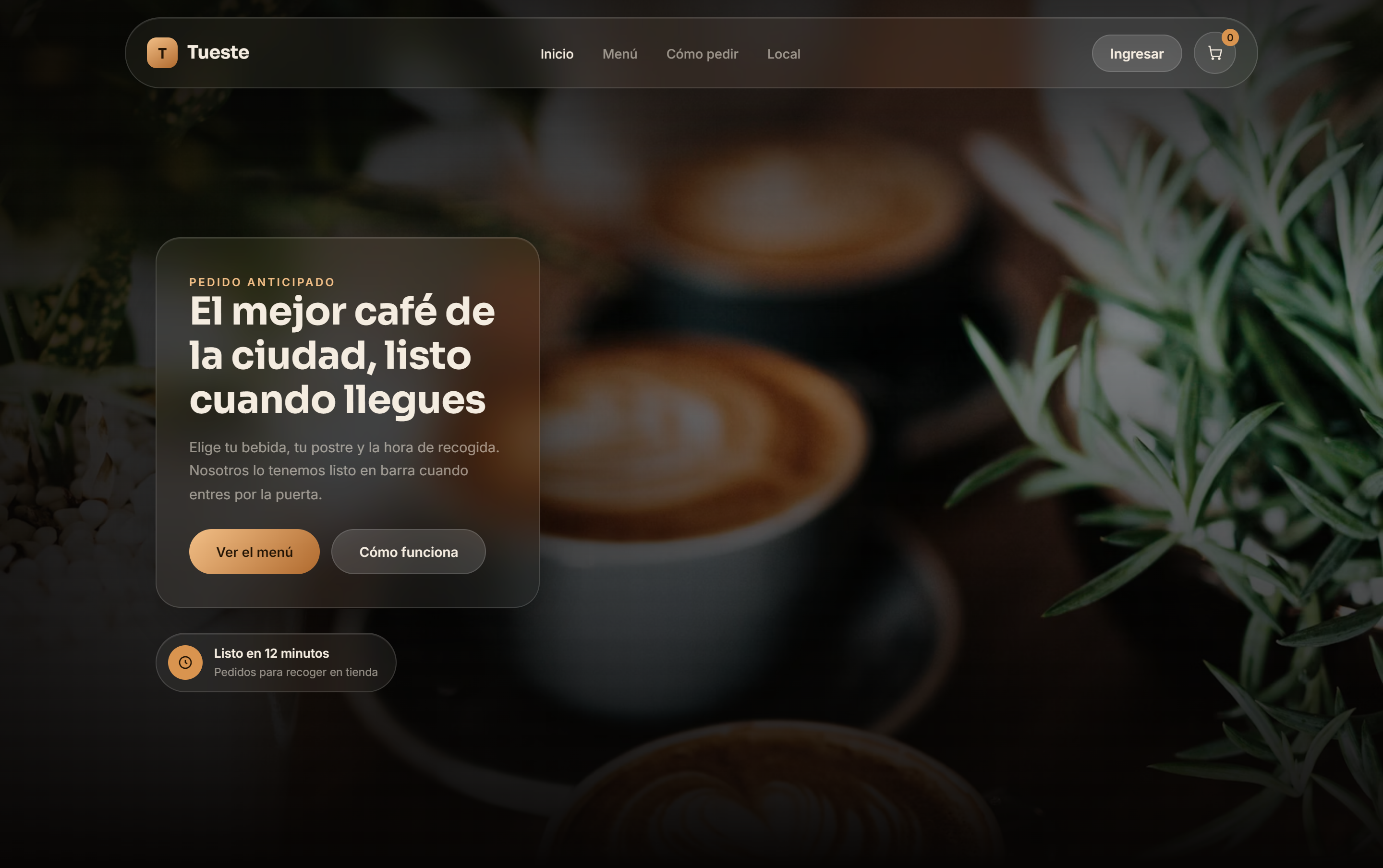 Café Paralelo — hero