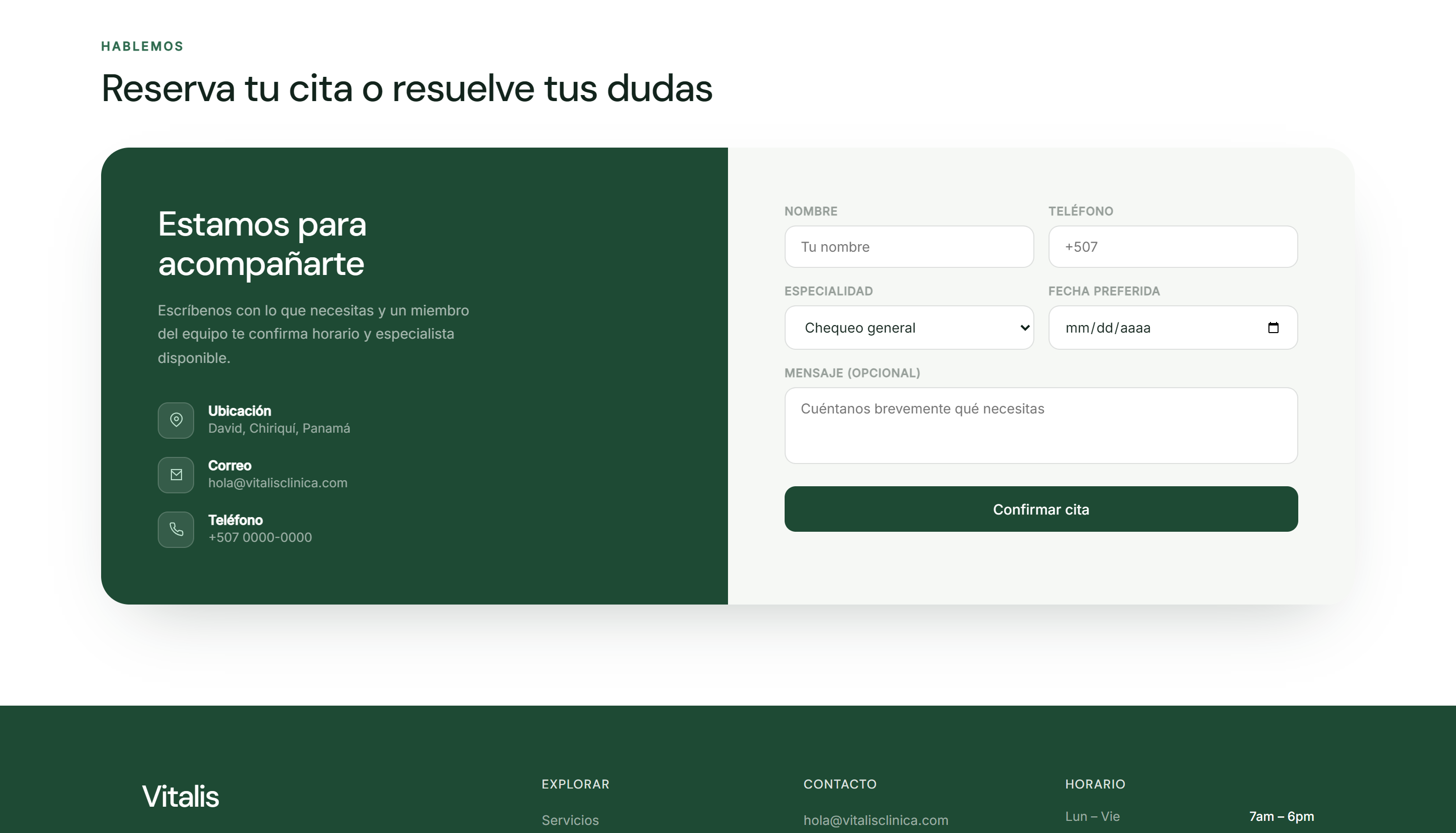 Tuste Coffee & Cream — contacto