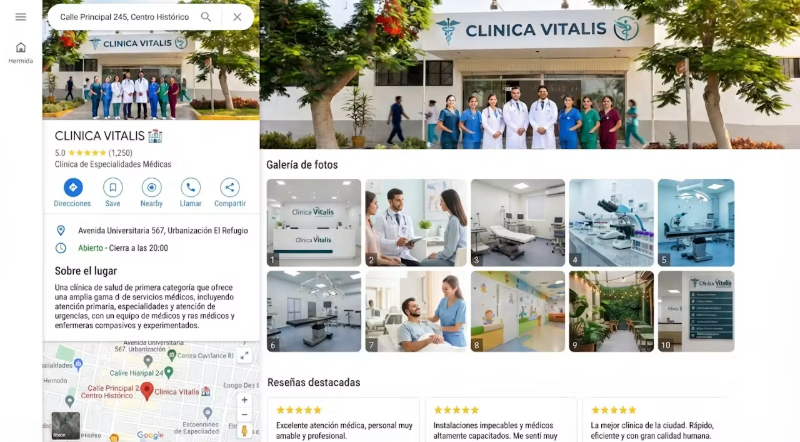 Vitalis — Google Maps